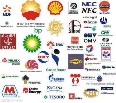 天然氣管道儲運領域 全球能源公司矢量標志全覽與解讀